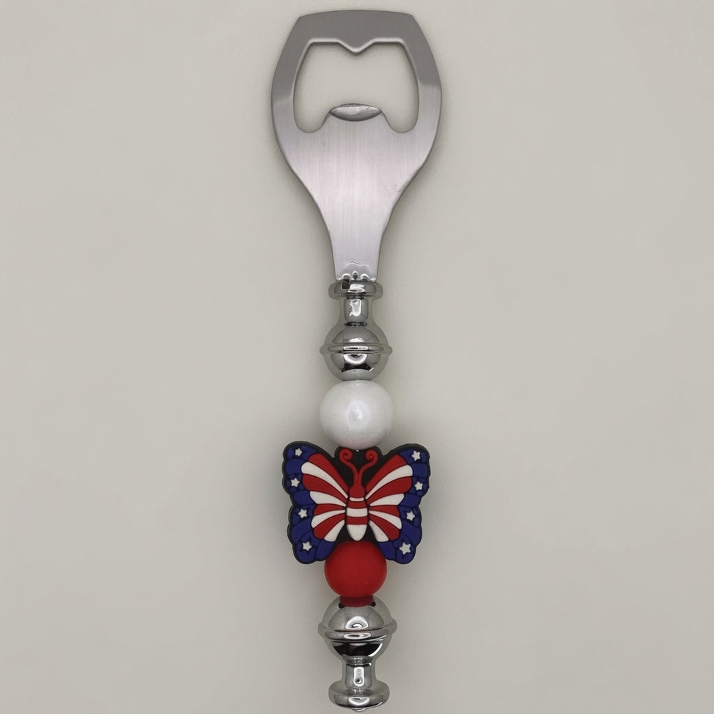 Patriotic Butterfly Bottle Opener