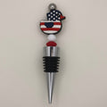 Patriotic Duck Wine Bottle Opener