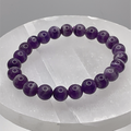 Amethyst Bracelet Glossy Finish