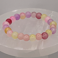 Multicolored Dragon Vein Agate Bracelet