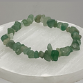 Chipped Green Chalcedony Bracelet