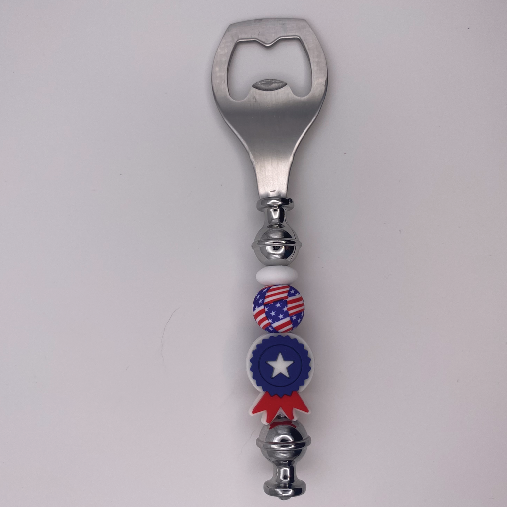 Abrebotellas con medalla patriótica