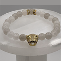 Celestite Jaguar Charm Bracelet