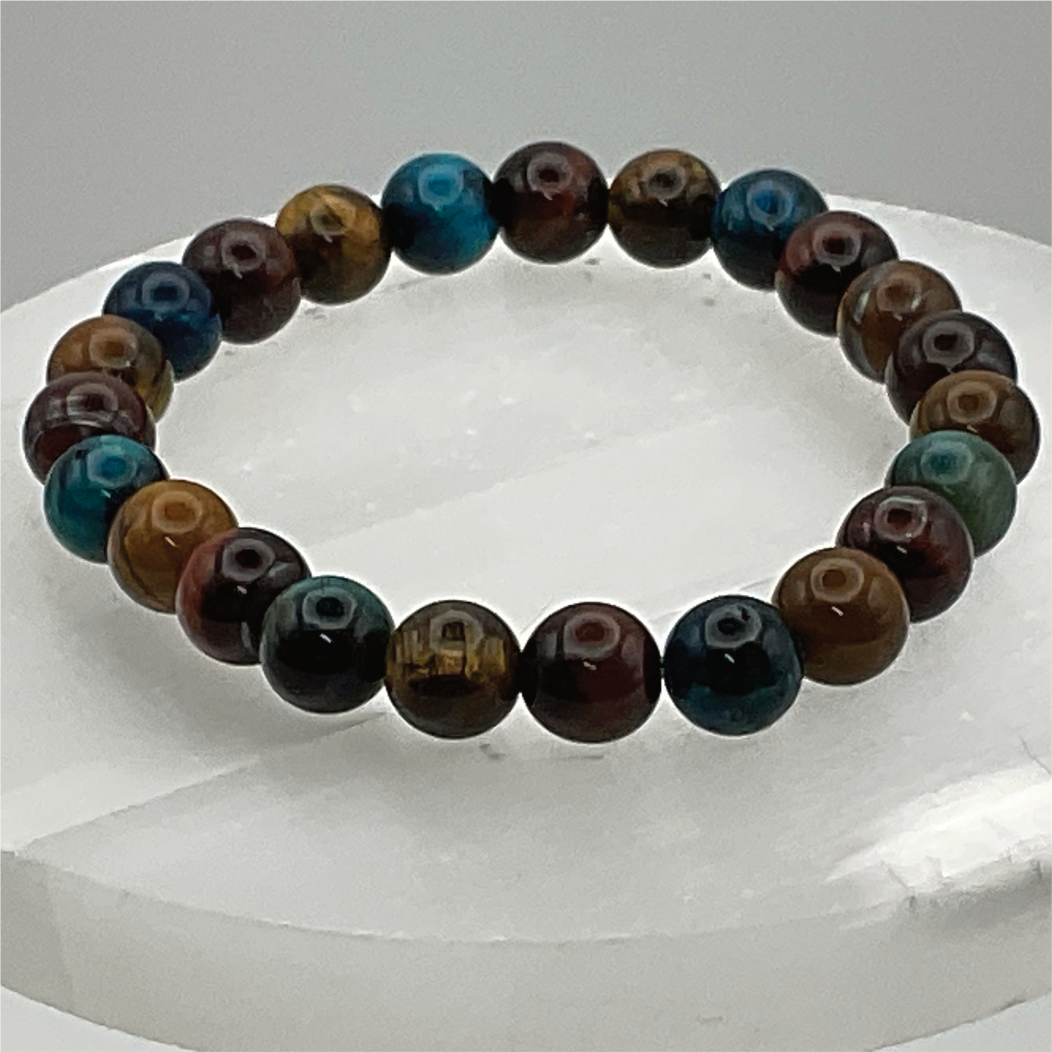 Polychrome Jasper Multicolor Bracelet