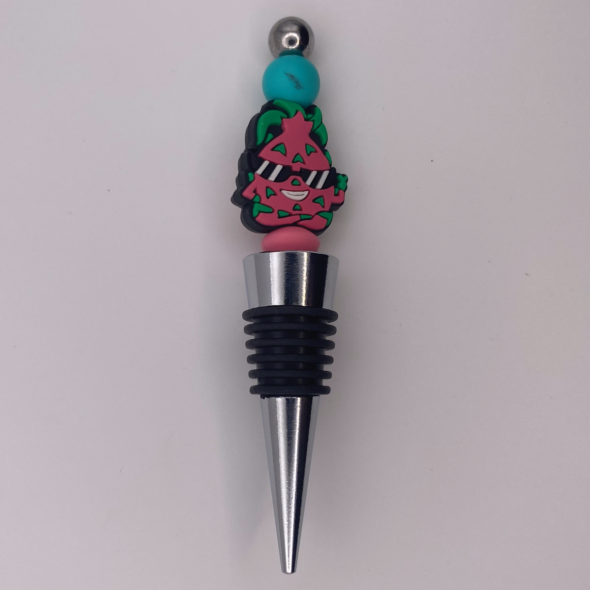 Smug Dragon Fruit Wine Stopper