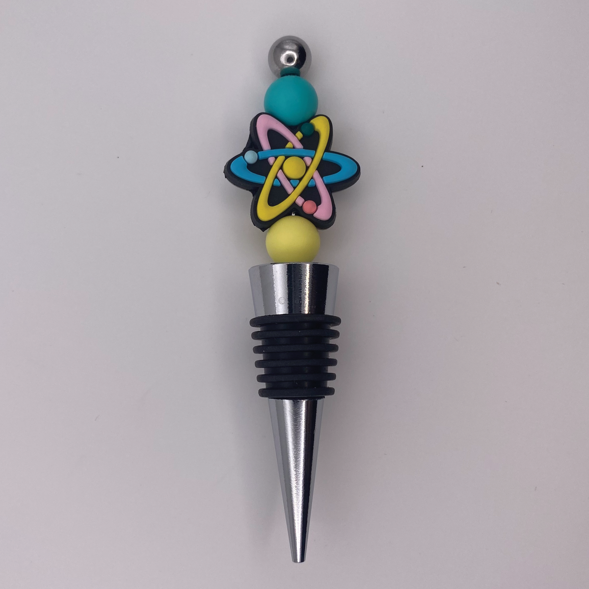 Science Atom Wine Stopper
