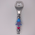 Blue Red Star Bottle Opener