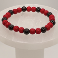 Carnelian Agate Amethyst Bracelet