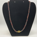 18" Brecciated Jasper Pixiu Owl Charm Necklace