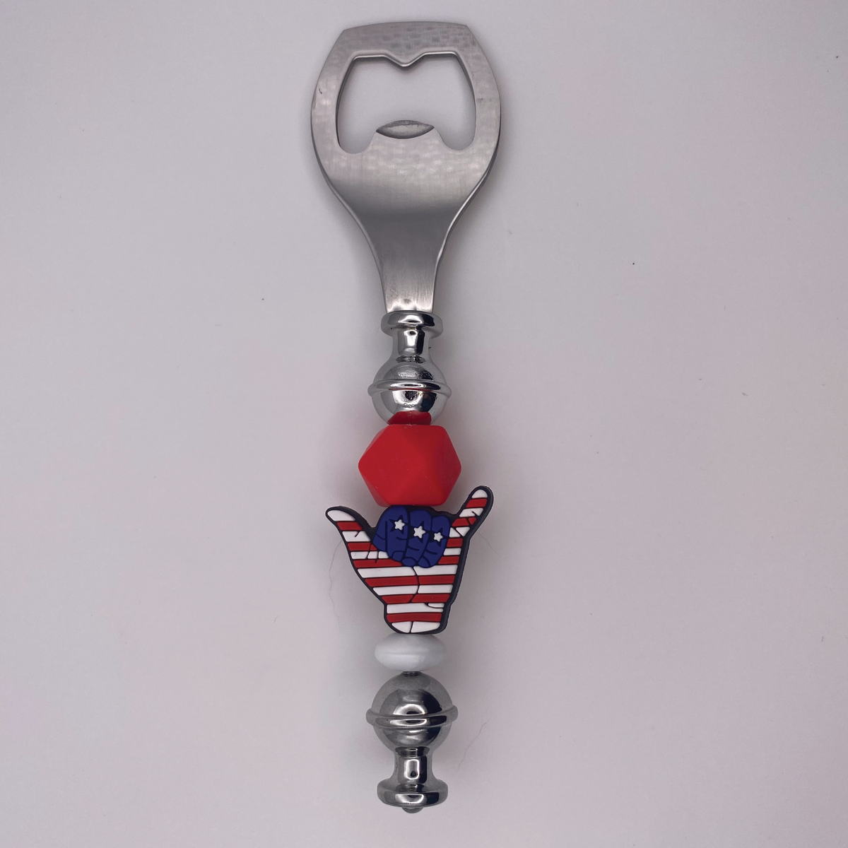 Patriotic Pinkee Promise Bottle Opener