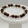 Mahogany Obsidian Oriental Agate Bracelet