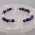 Purple Dragon Vein Agate Oriental Agate Bracelet