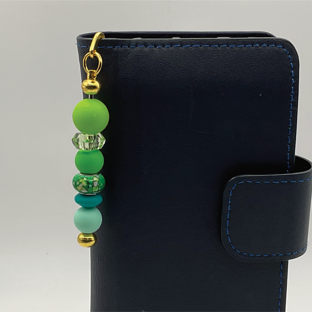 Shades of Green Gold Bookmark