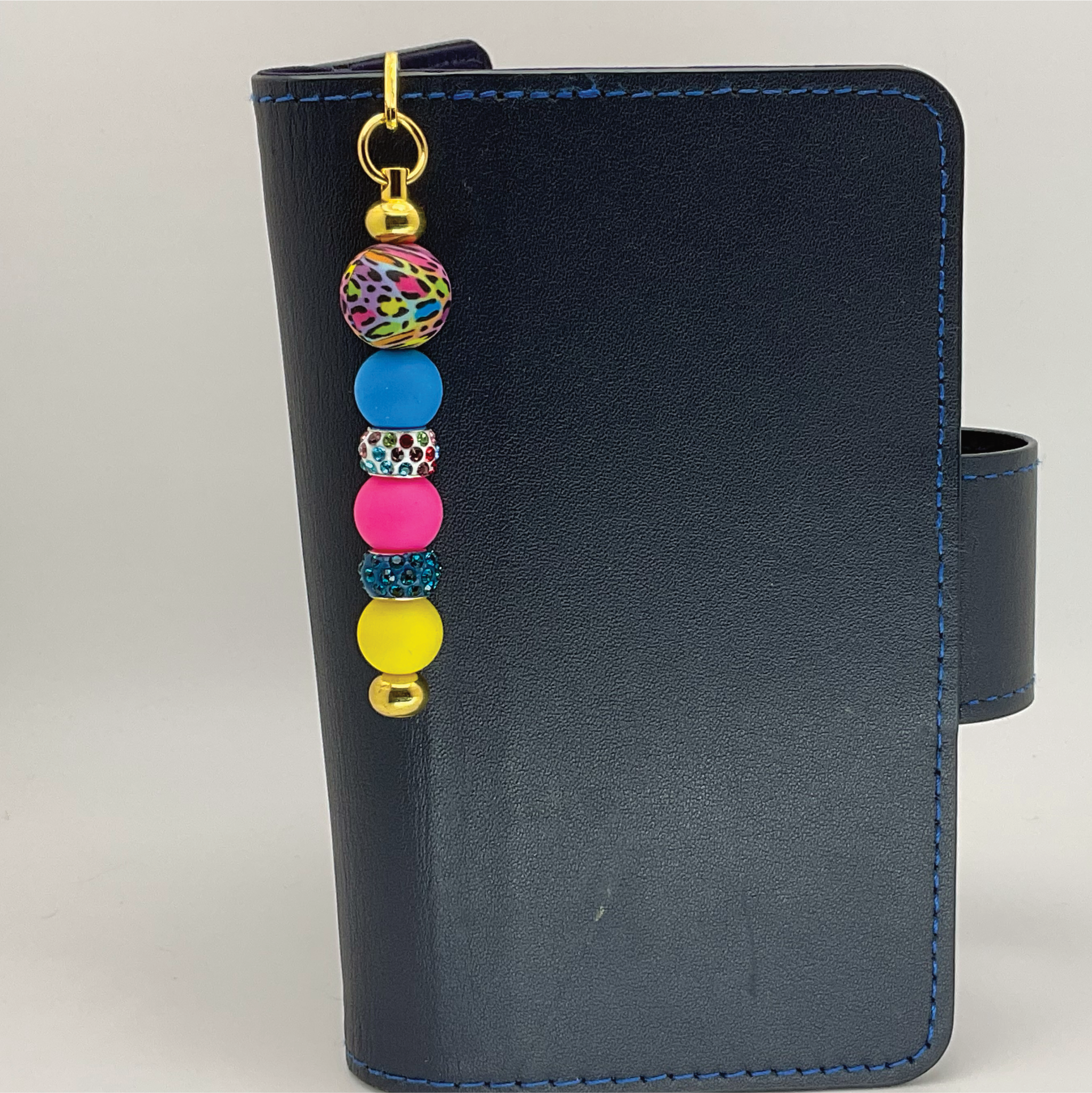 Multicolored Leopard Print Bookmark