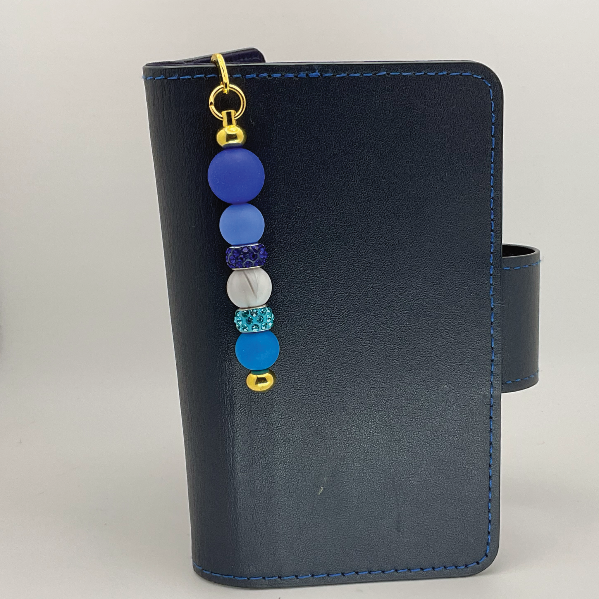 Blue Grey Bookmark