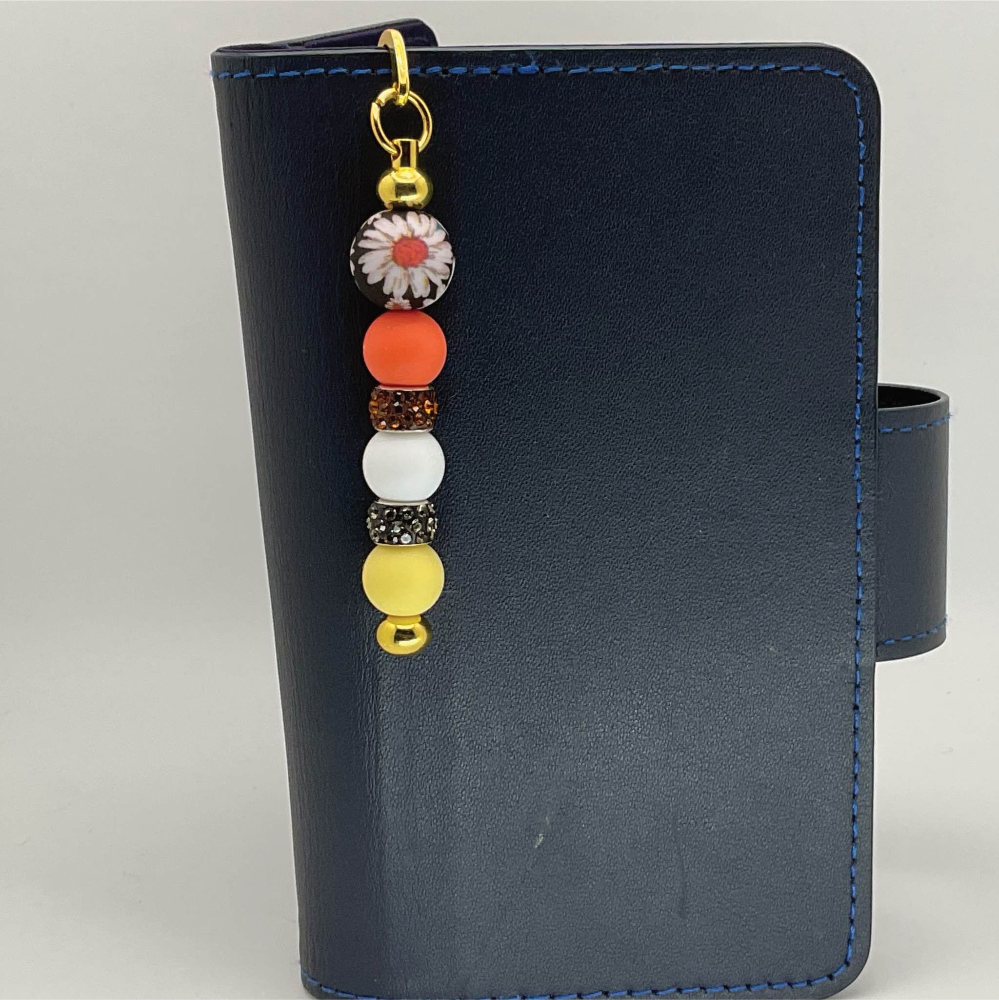 White Flower Bookmark