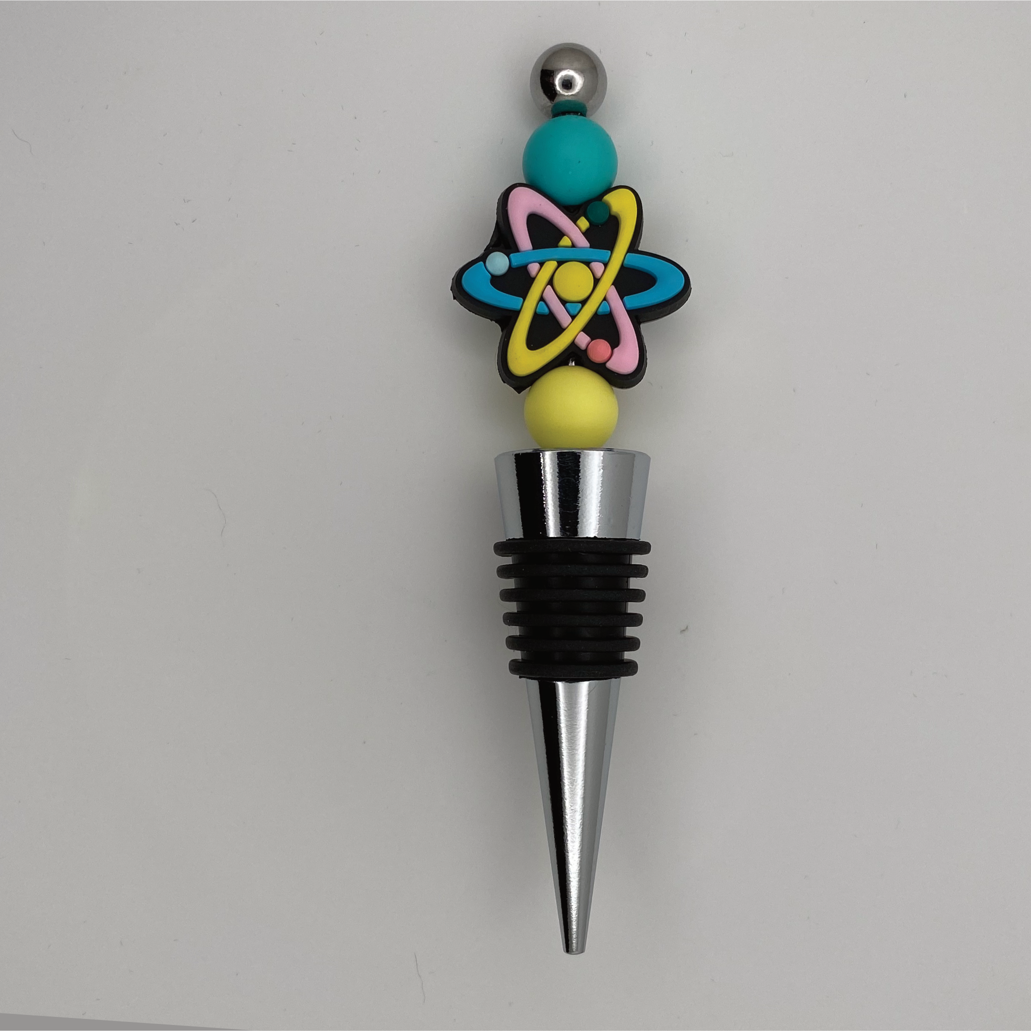 Science Atom Wine Bottle Opener