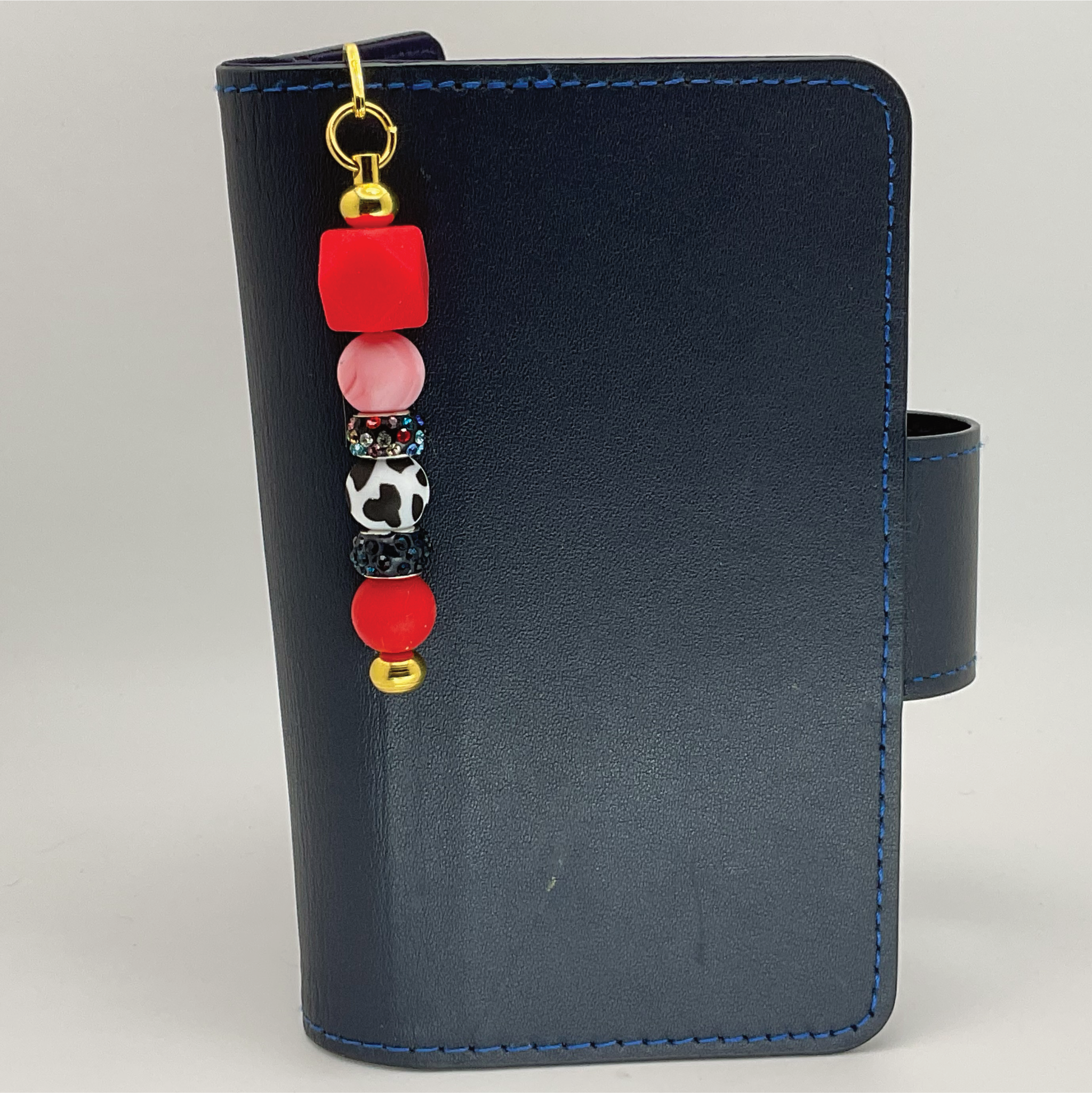 Red Cow Print Bookmark