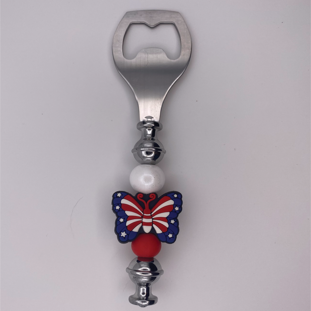Patriotic Butterfly Bottle Opener