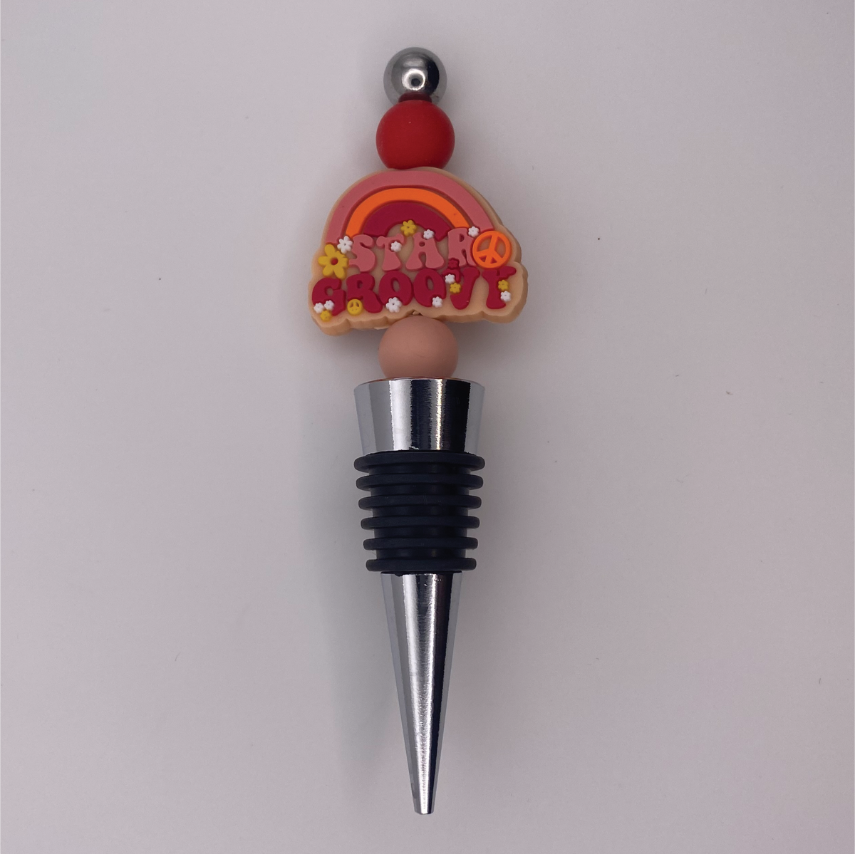 Star Groovy Wine Stopper