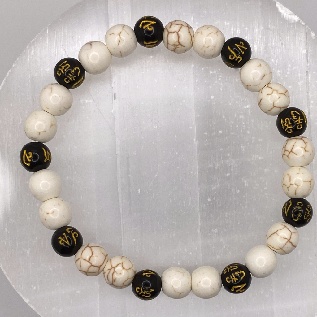 Magnesite Black Pixiu Bracelet