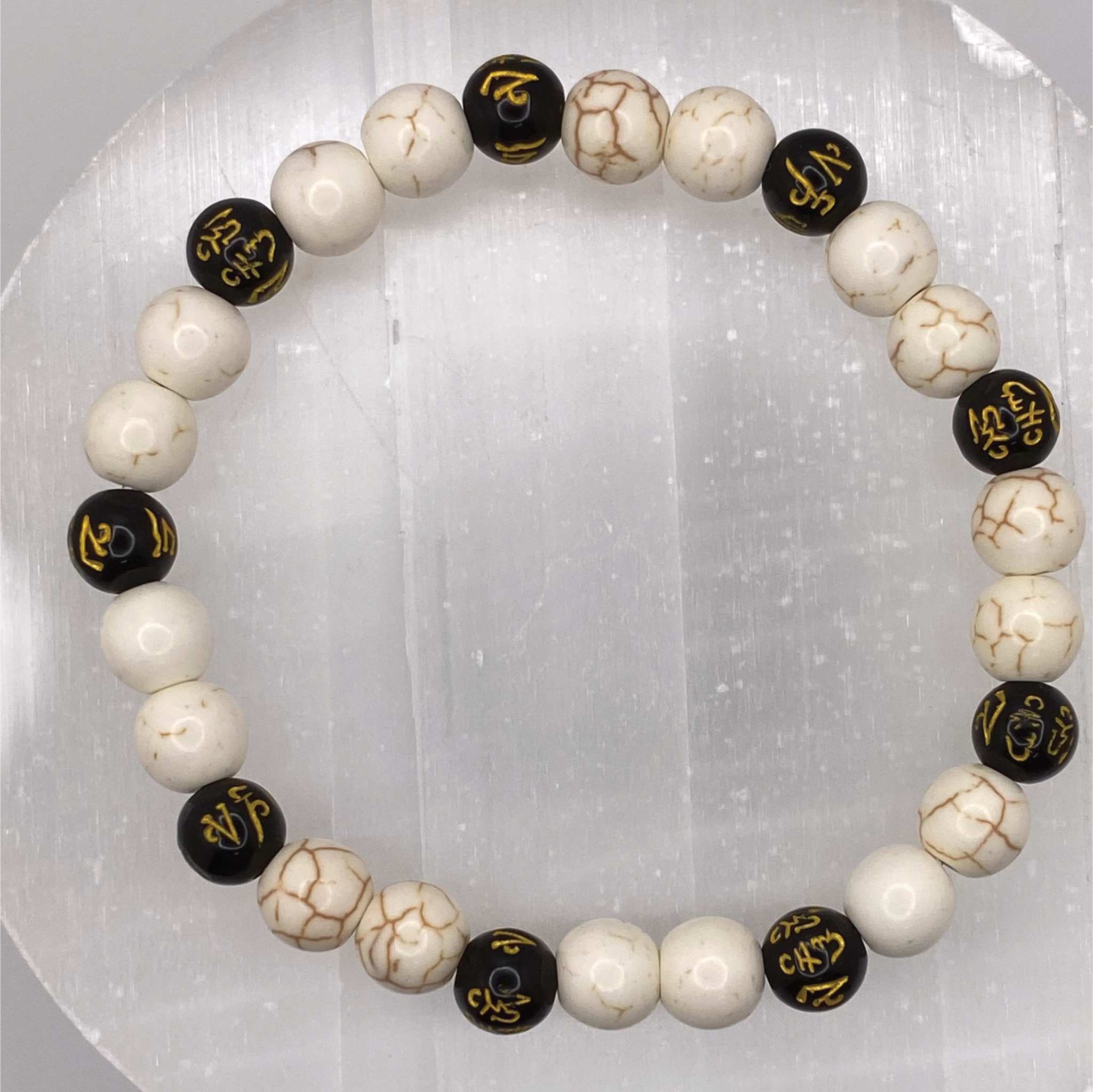 Magnesite Black Pixiu Bracelet