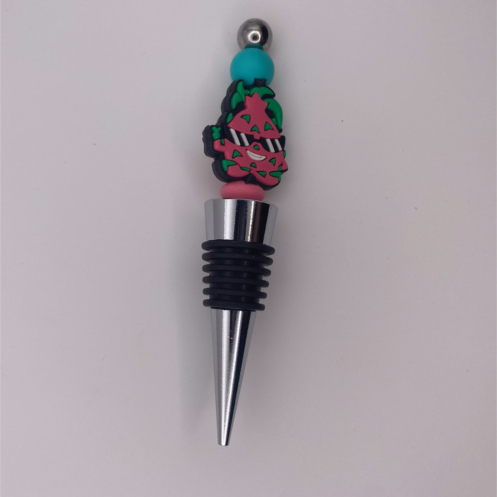 Smug Dragon Fruit Wine Stopper