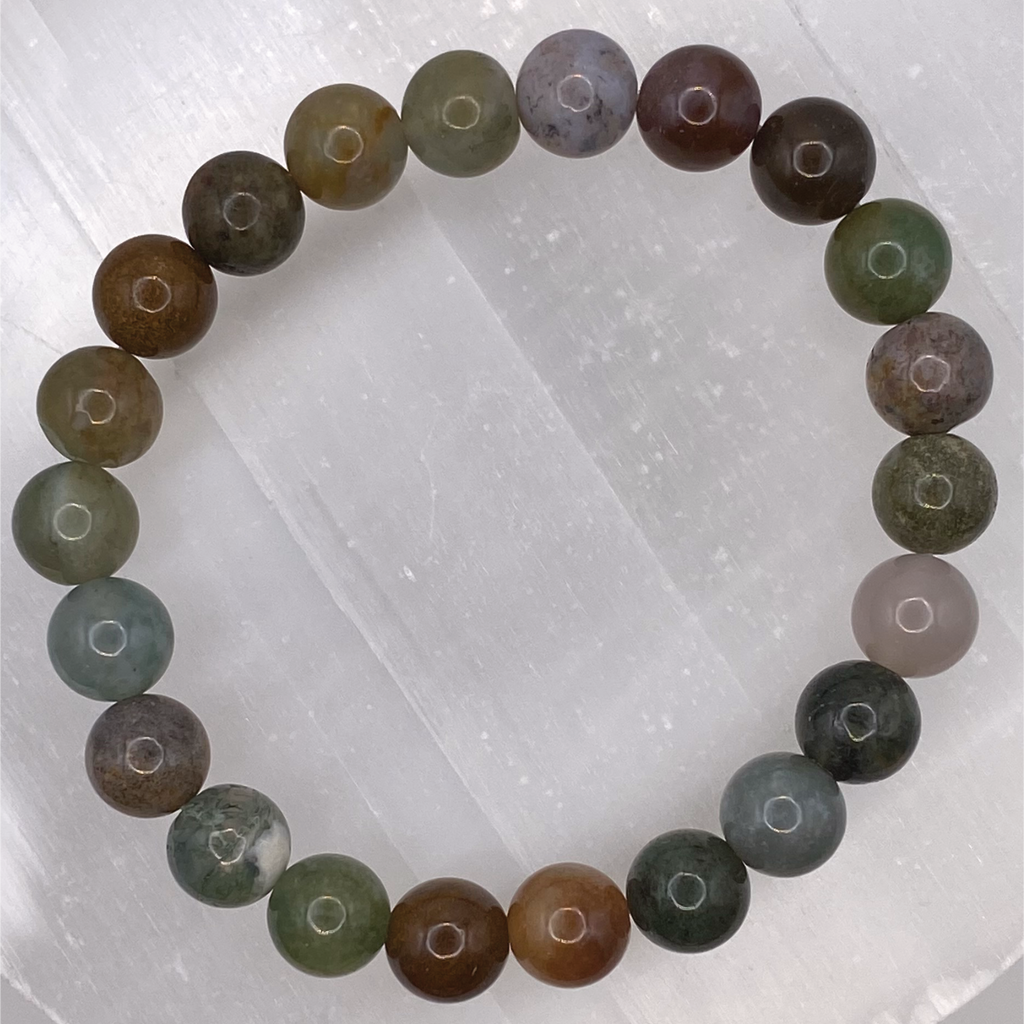 Green Moss Agate Bracelet