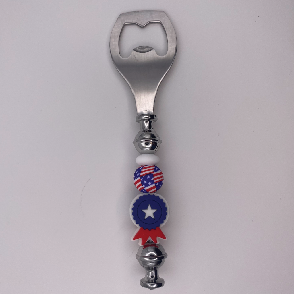 Abrebotellas con medalla patriótica