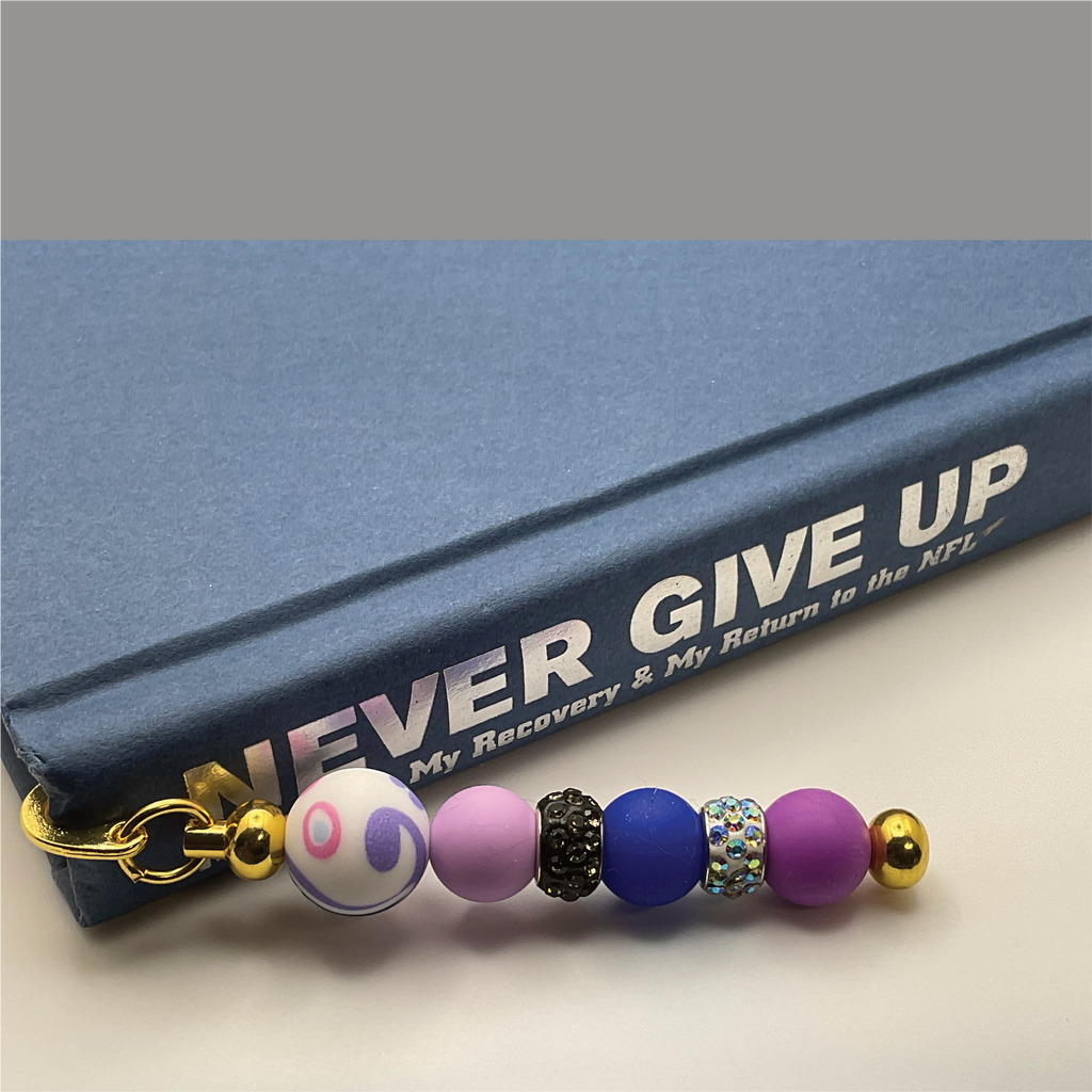 Blue Pink Purple Bookmark