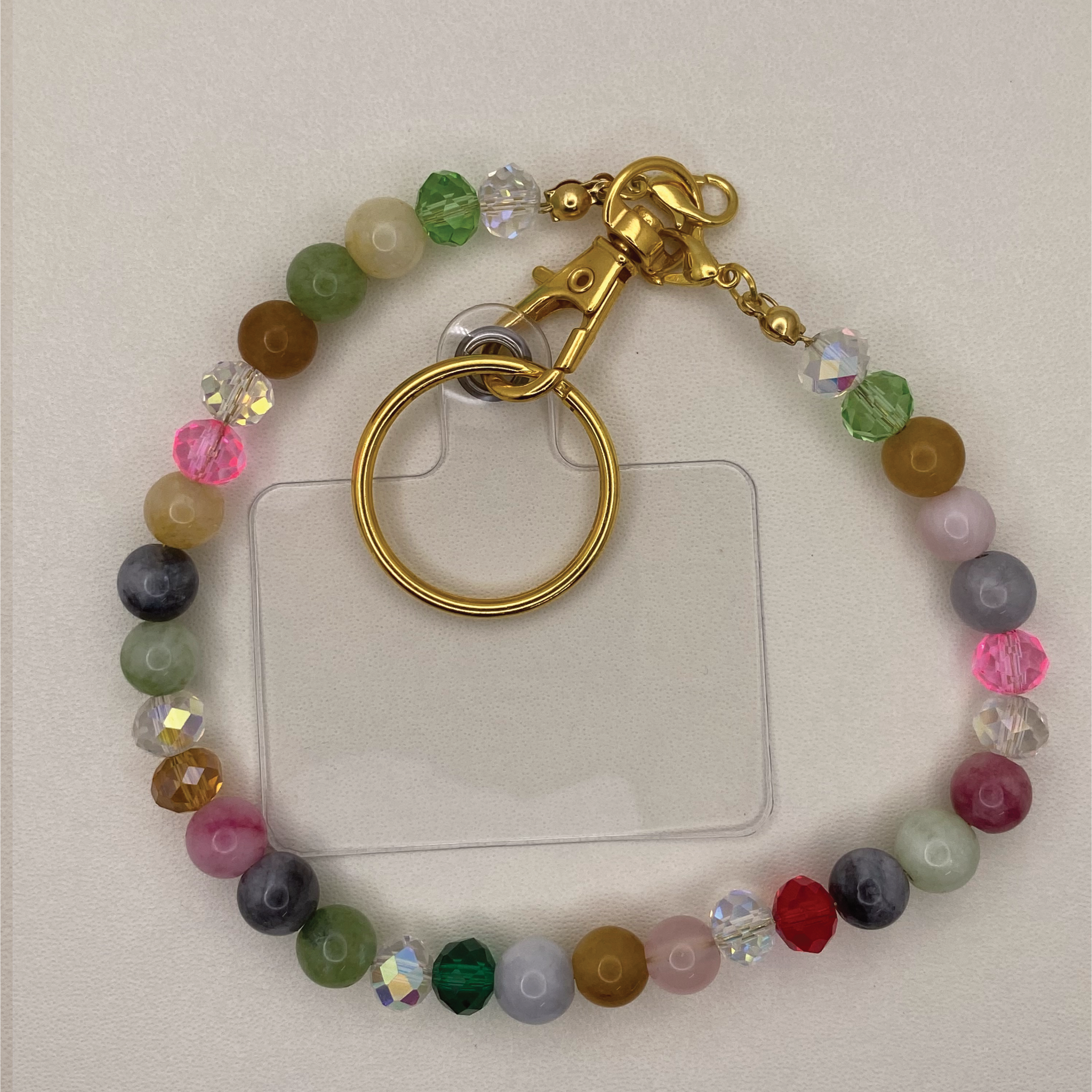 Multicolored Serpentine Phone Strap