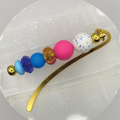 紙吹雪 白 ピンク 青 金 しおり