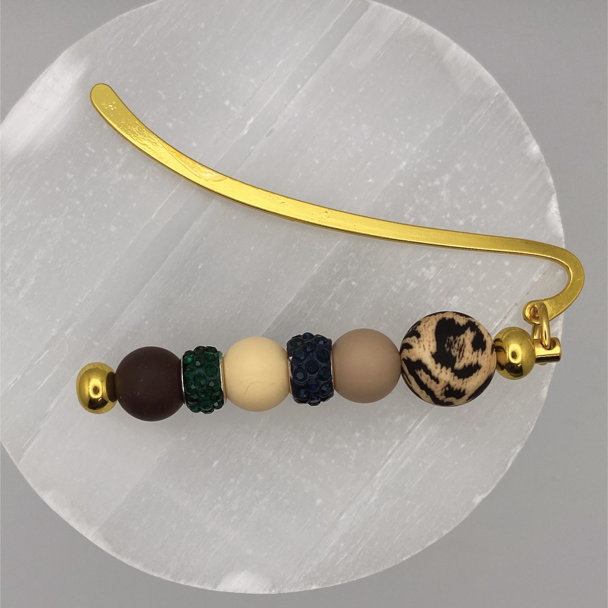 Tan Splot Bookmark