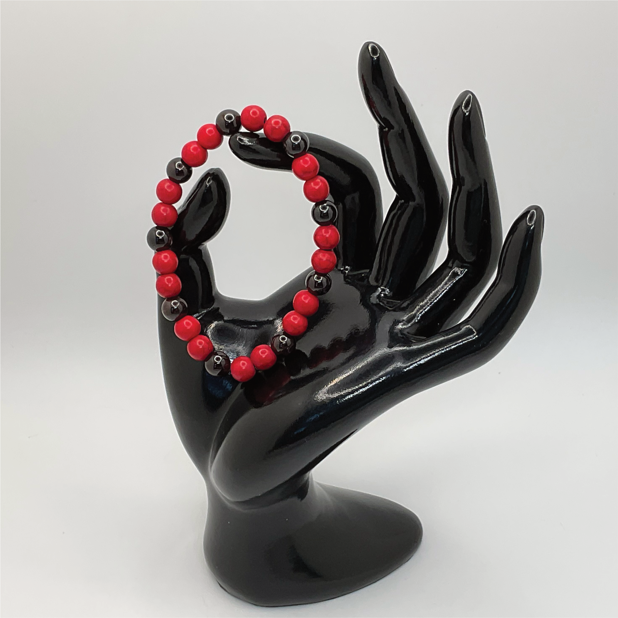 Carnelian Agate Amethyst Bracelet
