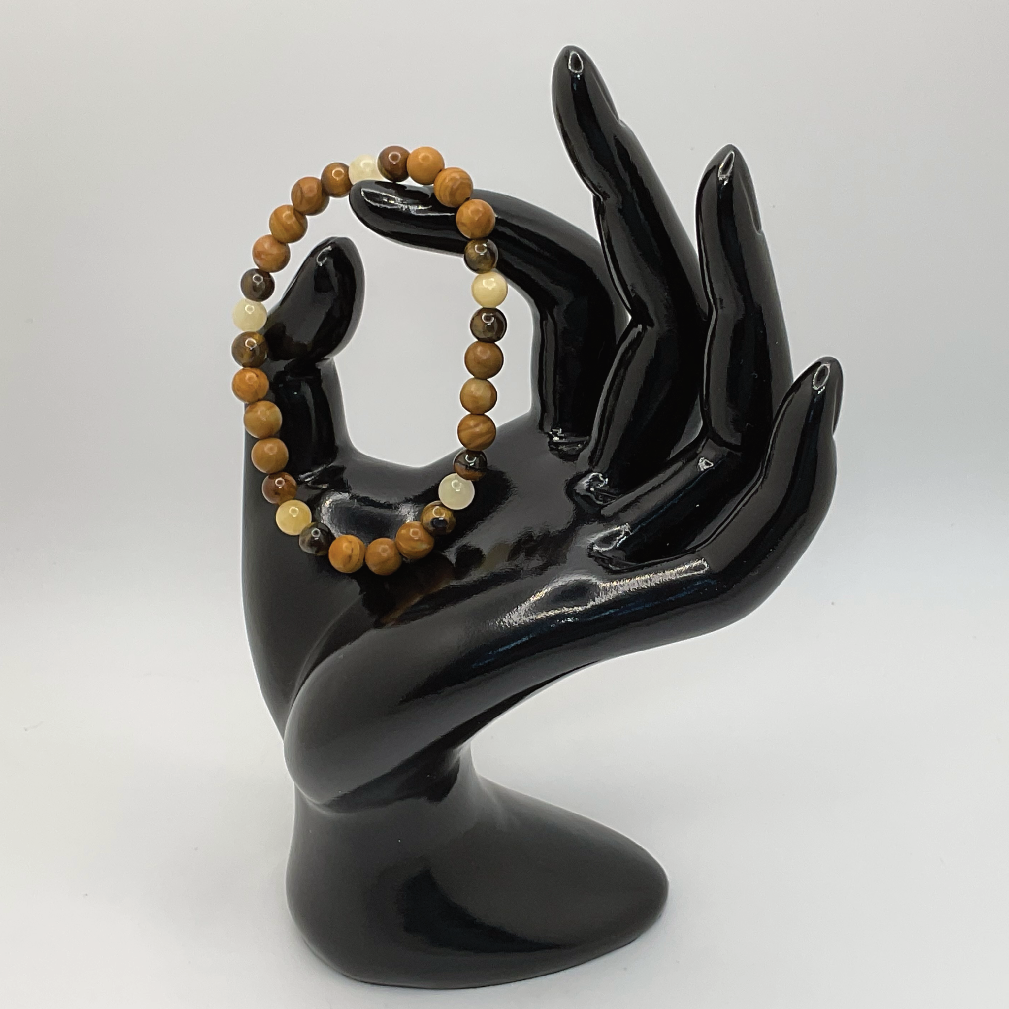 Citrine Tiger's Eye Yellow Jasper Bracelet