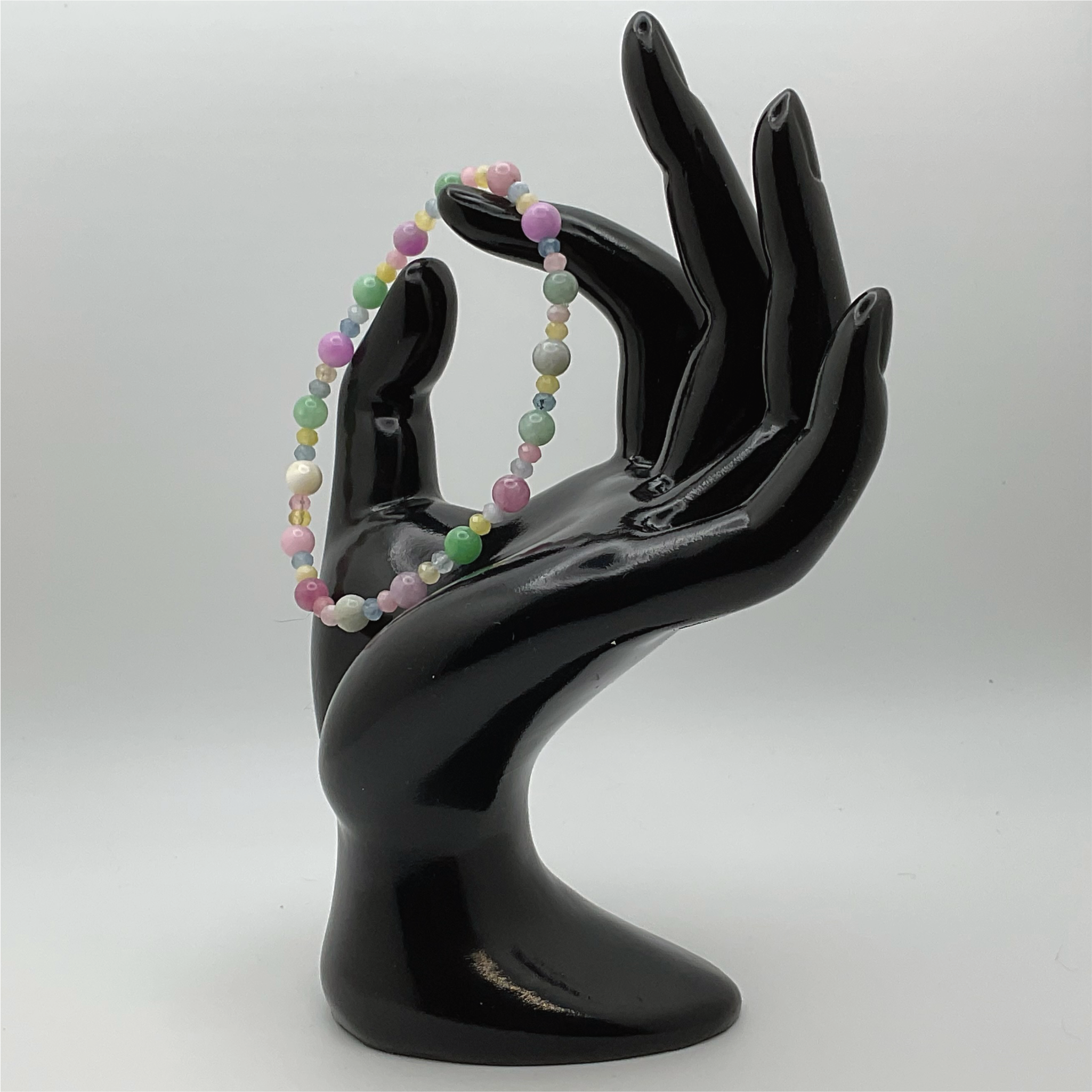 Pulsera de turmalina litio