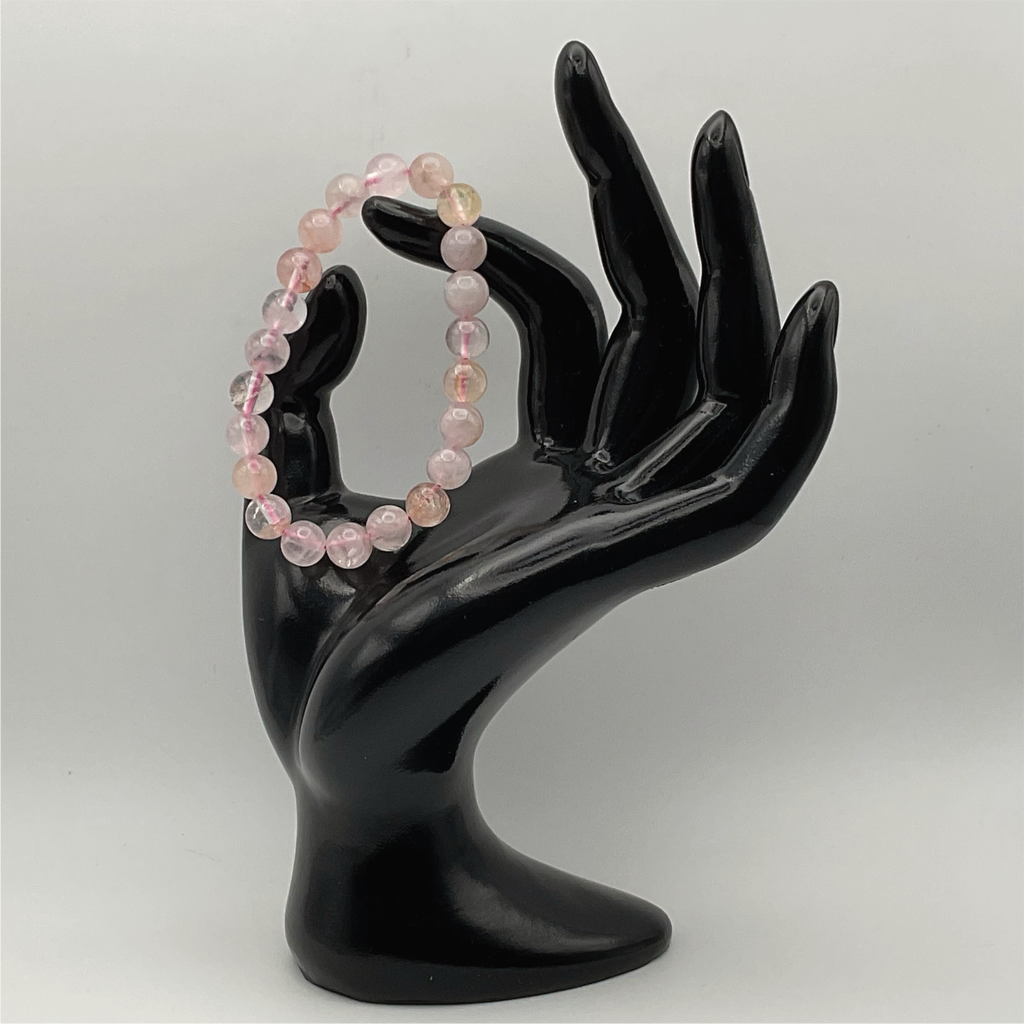Pulsera de Cuarzo Rosa