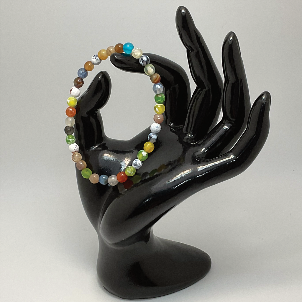 Multi-Colored Sea Glass Bracelet