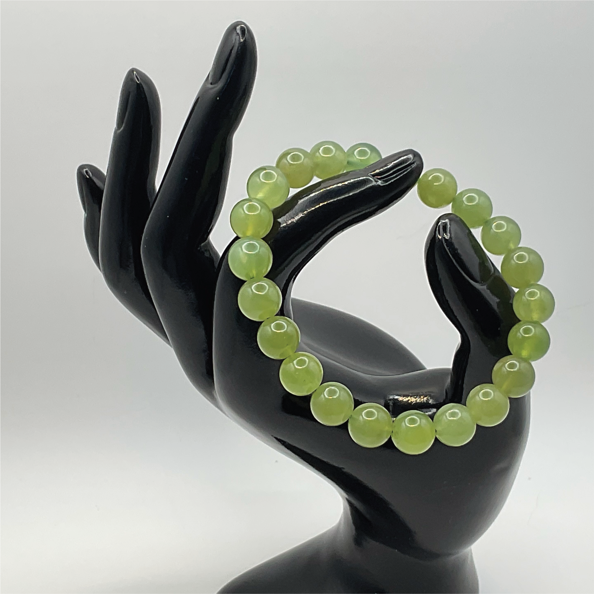 Green Chalcedony Bracelet