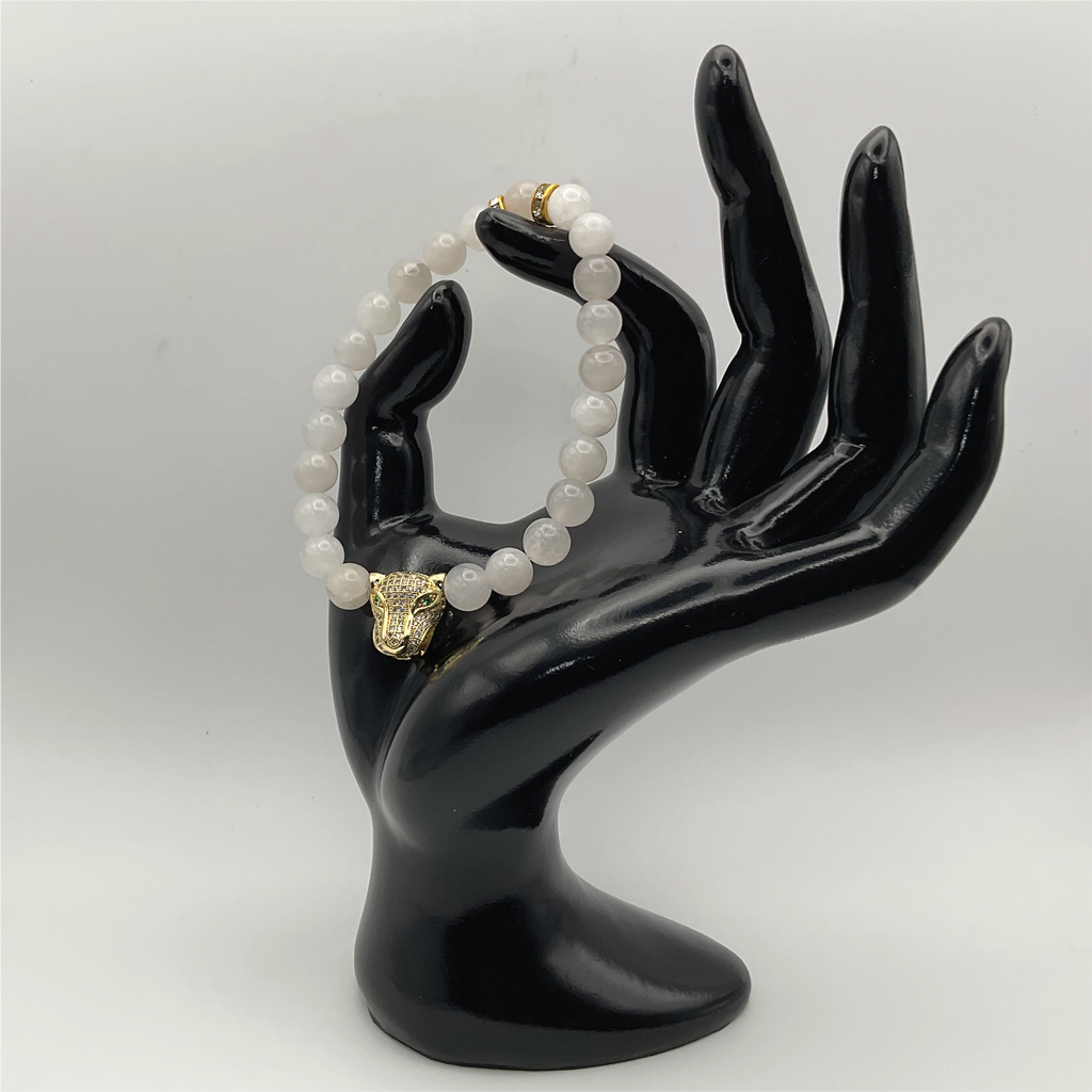 Pulsera de Dijes de Jaguar Celestita