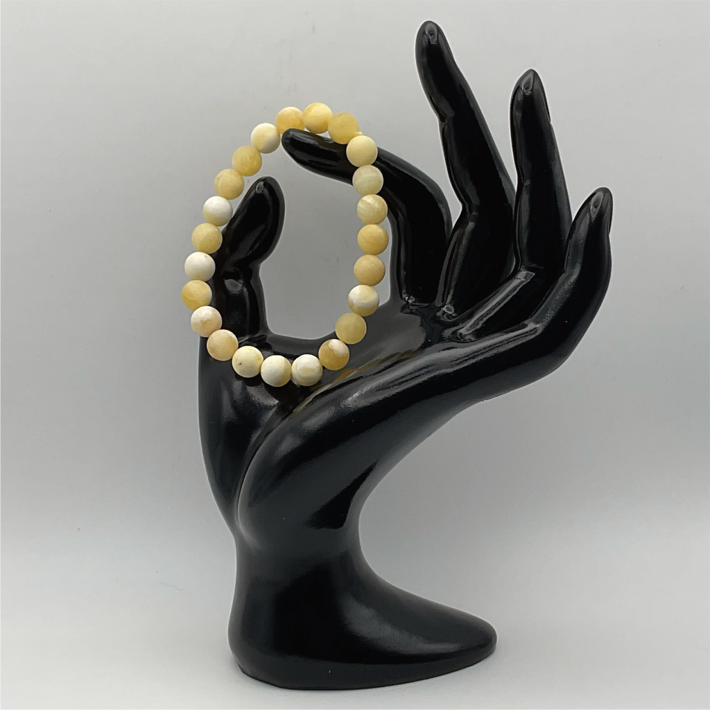Pulsera de Calcita con Acabado Mate