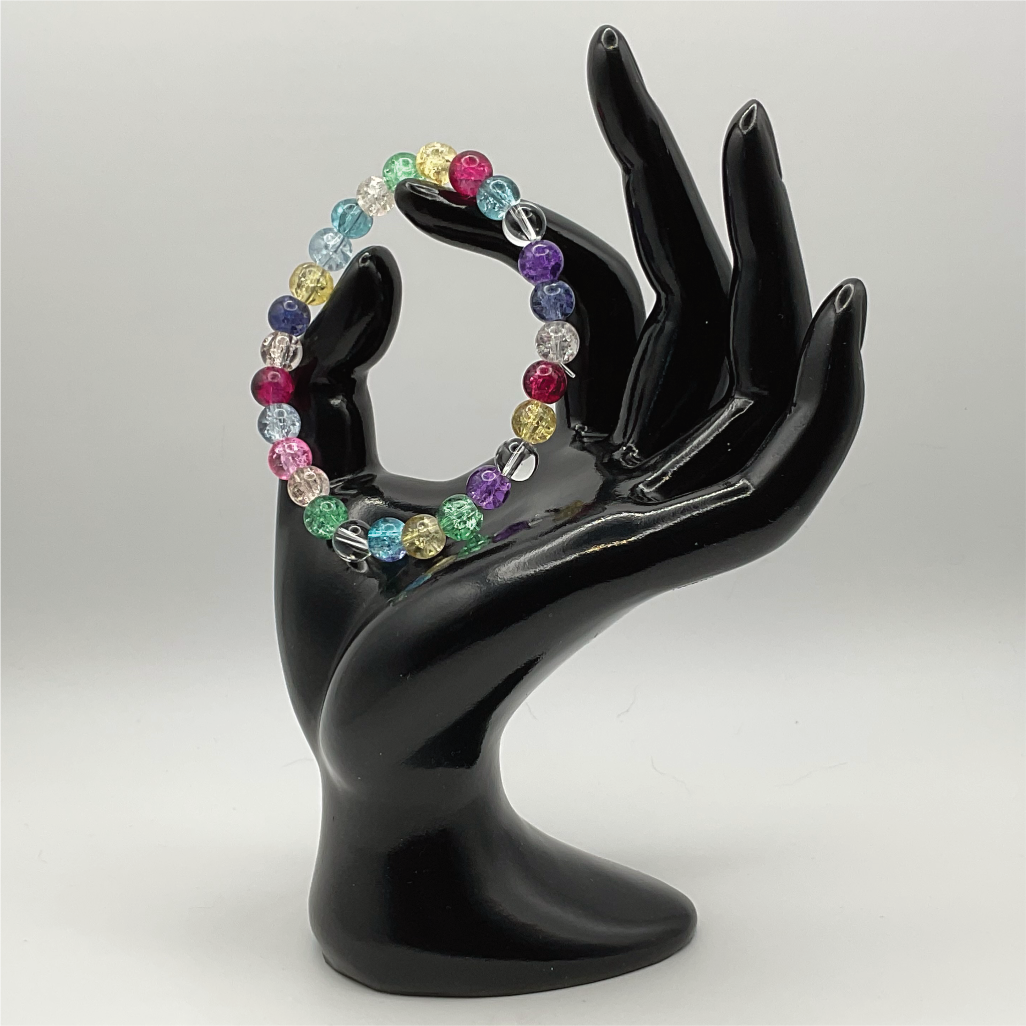 Fire and Ice Quartz Bracelet