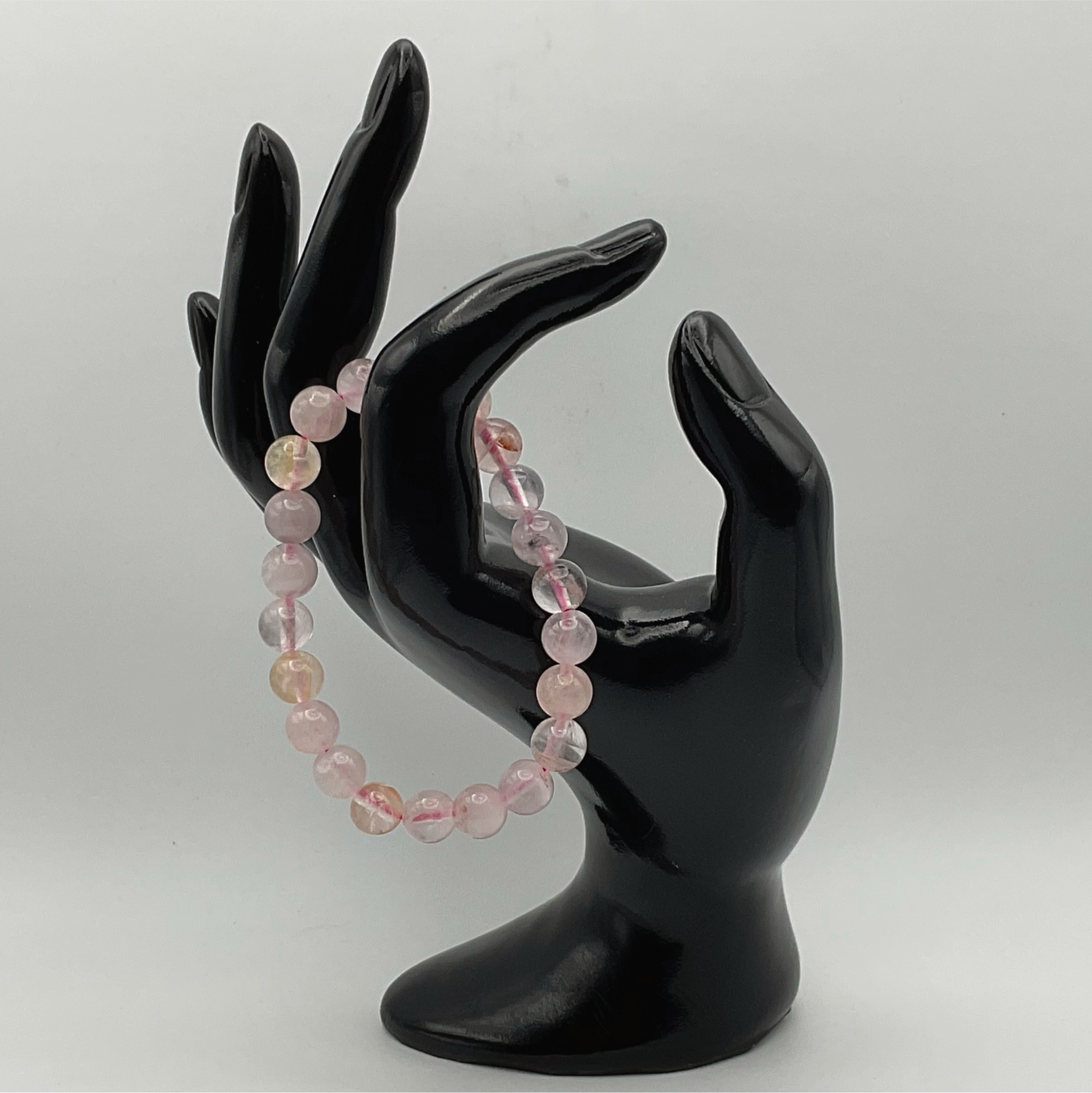 Pulsera de Cuarzo Rosa