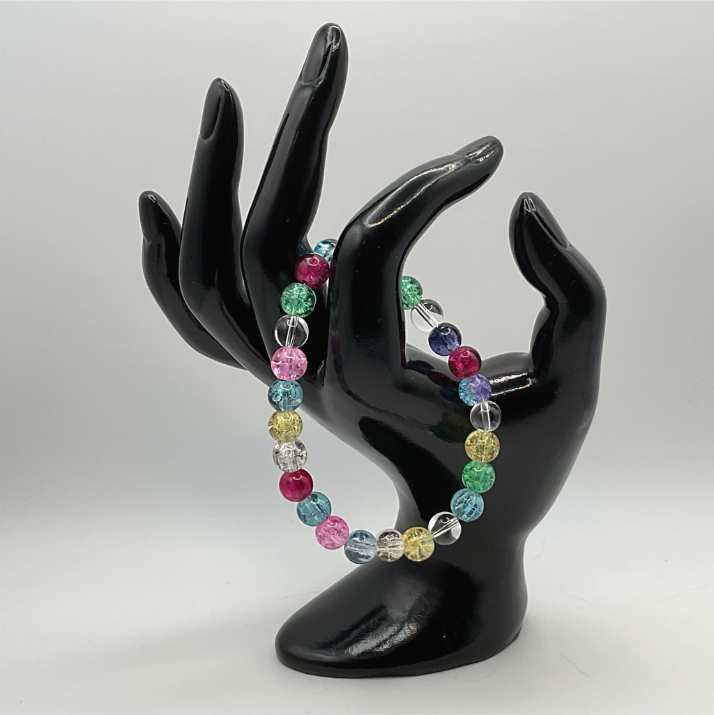 Fire and Ice Quartz Bracelet