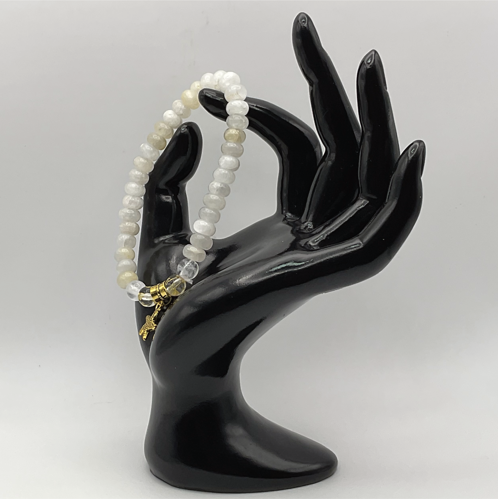 Citrine Starfish Charm Bracelet