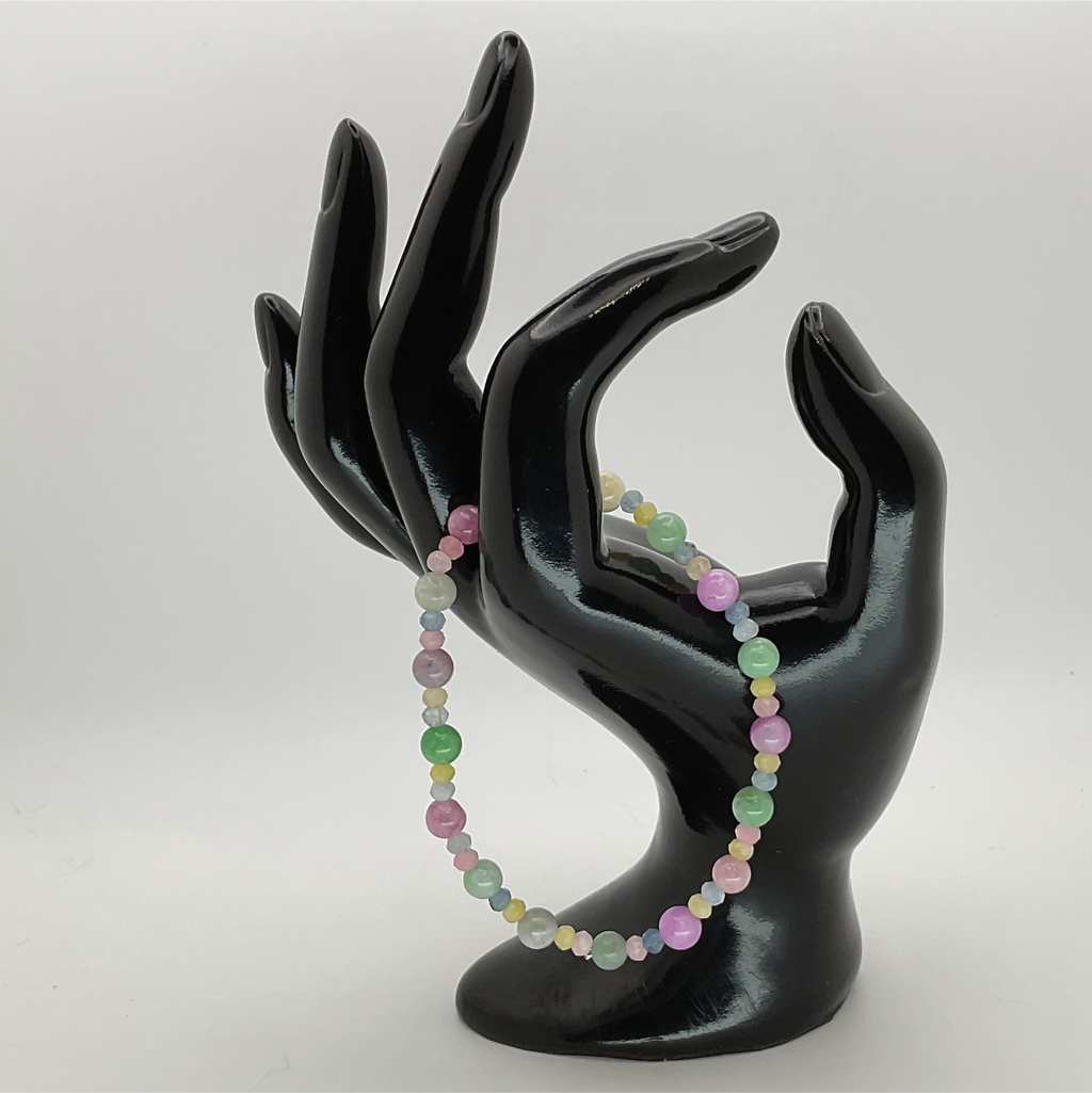 Pulsera de turmalina litio