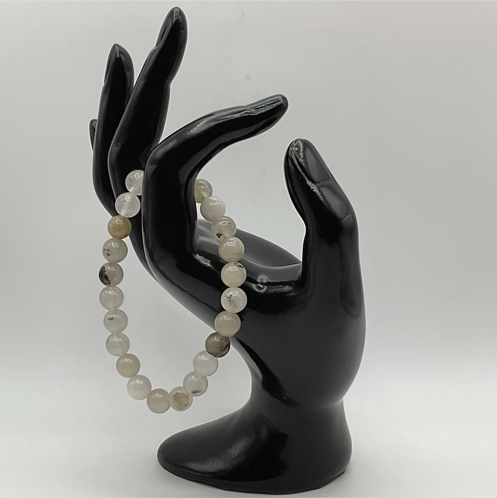 Pulsera de cuarzo turmalinado