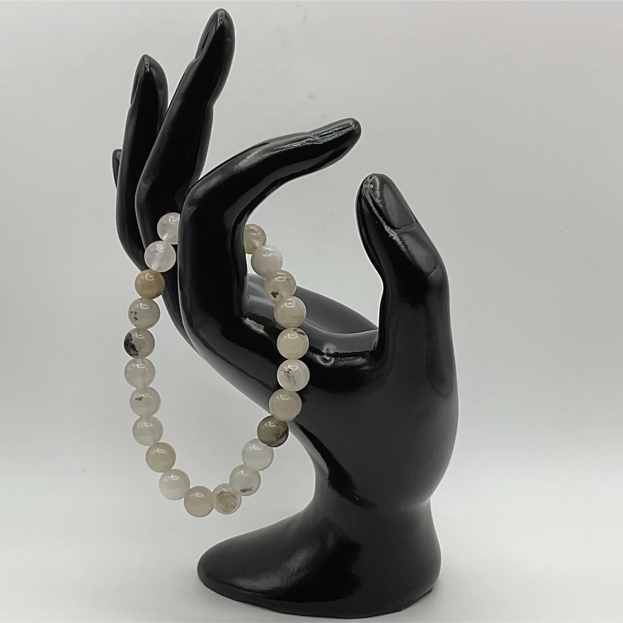 Pulsera de cuarzo turmalinado