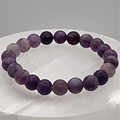 Amethyst Matte Finish Bracelet