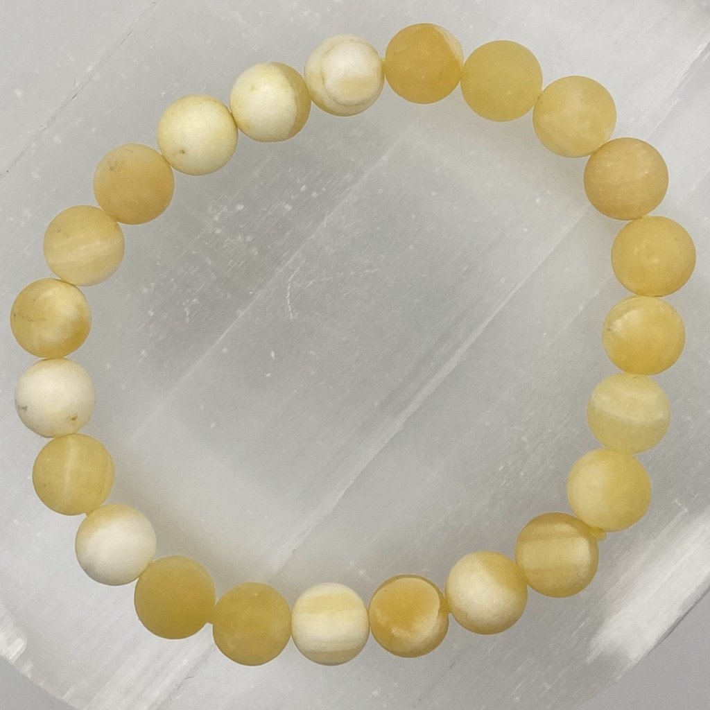 Calcite Matte Finish Bracelet